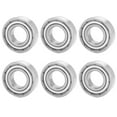 thumbnail image 1 of Mini Bearing, Low Friction Coefficient Lightweight Ball Bearing Simple Configuration  For Industrial Supplies For Papermaking Machinery, 1 of 8
