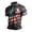 Black2, variant on Men's Loose Fit Short Sleeve Polo Shirt, USA Patriotic America Flag Graphic Collared Knit Top, Casual Summer Top for Independence Day(Blue,L)