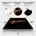 thumbnail image 2 of Vintage Metal Sign Fender Music Instruments Poster Retro Tin Signs Funny Aluminum Sign For Man Cave, Garage, Living Roome, Cafe And Pub Decoration 8 X 12 Inch, 2 of 7
