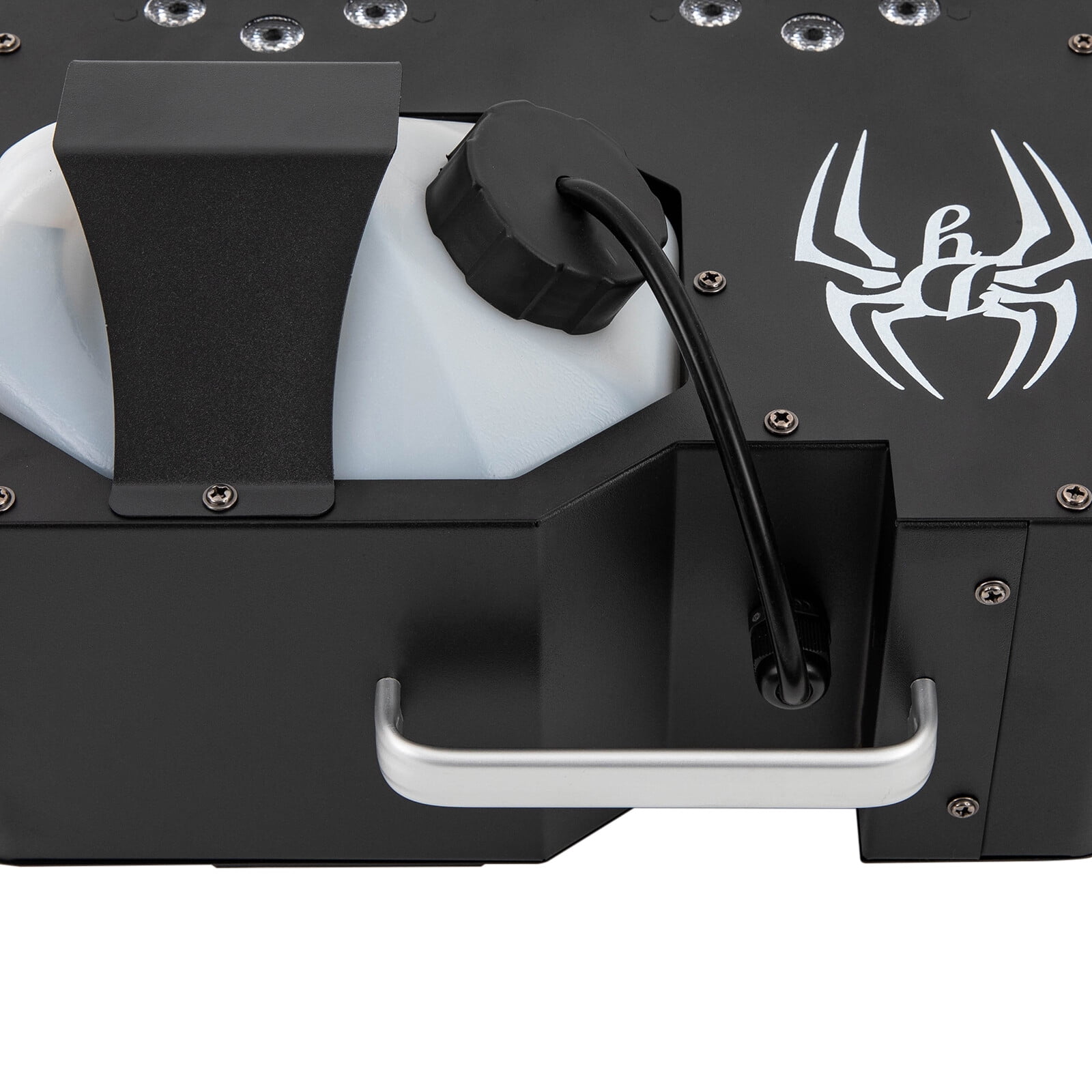 FOGGBET 2000W Fog Smoke Machine LED RGB Stage DJ Fogger Smoke Effect Multi-Color Remote