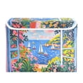 thumbnail image 7 of Yayeee Collapsible Cube Storage Bin with Lid Fabric Closet Decorative Basket with Handles, Pink Floral Window, 7 of 7