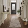 thumbnail image 3 of AIR-2x8 Washable Runner Rug Beige Abstract Non Slip Area Rug for Kitchen Hallway Low Pile Soft Thin Modern Throw Rug Simple Indoor Long Carpet Entrance Dining Room Bathroom Laundry Bedroom, 3 of 4