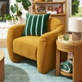 thumbnail image 3 of Beautiful 20" x 20" Thyme Green Stripe Velvet Decorative Pillow by Drew Barrymore, 3 of 5