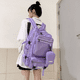 thumbnail image 3 of Mochila Multifuncional De Gran Capacidad Unisex Violeta, 3 of 4