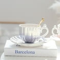 thumbnail image 4 of Tazas de café y perlas de 300 ml, platos, tazas y platillos de café, tazas de cerámica., 4 of 5