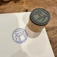thumbnail image 4 of Library Stamp Set, Book Stamp Set, Stationary Book Stamps, Library Stamp, Ex-Libris Stamp, Reading Stamp, Home Library Stamp, Cat Reading, 4 of 5