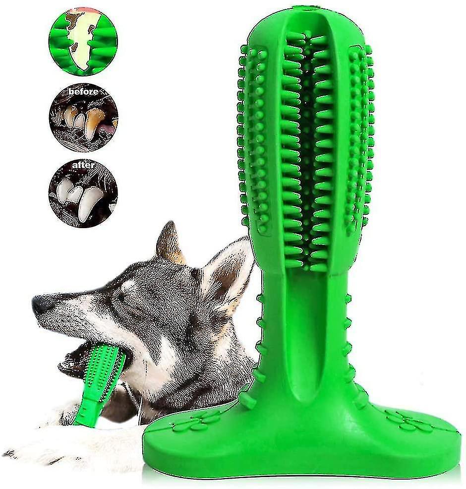 Dog Toothbrush Stick Silicone Pet Toothbrush Rubber Pet Gift (1 Piece