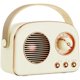 thumbnail image 1 of wonima11 Retro Bluetooth Speaker, Cute Mini Portable Wireless Speaker with TWS for Home Outdoor Travel, Vintage Decor, Gifts for Girls, Teens, Women Beige, 1 of 1