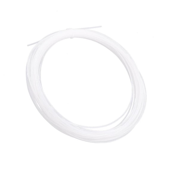jinwen 12m 1.35mm Cordes de Raquette Enrouleur pour Tennis Squash Badminton Racquetball - Couleurs Blanc