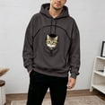 thumbnail image 3 of Pet Pouch Hoodie Cat Dog Carrier Hoodies with Pull Side Zip Pockets Hooded Sweatshirts for Puppy Kitten Holder, 3 of 4