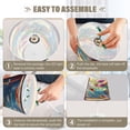 thumbnail image 5 of YAZAOO Table Lamp Creative Summer Serenity Pattern Simple Pattern Night Light, 5 of 8