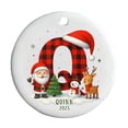 thumbnail image 2 of Adornos Navideños Acrílicos de 26 Letras | Decoraciones Colgantes Navideñas Personalizadas | Colgantes Del Alfabeto Ligeros y Duraderos | Decoración Navideña para El Hogar y La Oficina | Corona para, 2 of 6