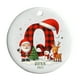 thumbnail image 2 of Adornos navideños con letras del alfabeto | 26 colgantes decorativos | Decoración navideña personalizada para hacer tú mismo, 2 of 6