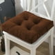 thumbnail image 3 of Cojín de Silla Antideslizante Grueso de Invierno, 38 Cm de Espuma Viscoelástica, Funda Aterciopelada, Asiento Portátil para Oficina, Juegos y Meditación (1 Pieza), 3 of 6