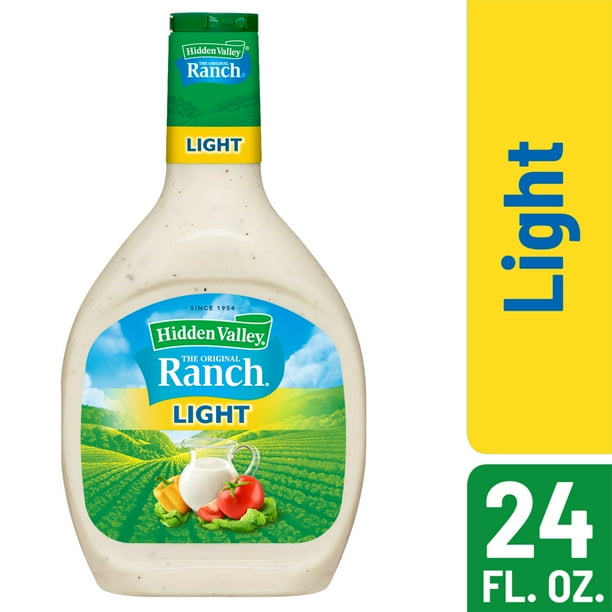 Hidden Valley Original Ranch Light Salad Dressing & Topping, Gluten