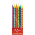 thumbnail image 1 of Design Design Bougies en Bâton à Rayures, Multicolore, 1 of 1