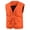 Orange, variant on uublik Men's Casual Lightweight Outdoor Vest for Work Fish Photo Travel Vest Black
