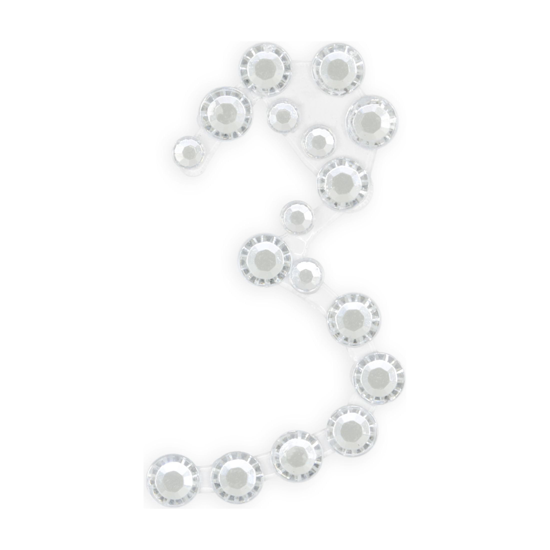 Hello Hobby Accessories Adhesive Gem Numbers, 20 piece
