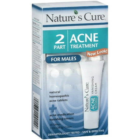Nature's Cure: 2-Part Acne Treatment for Males