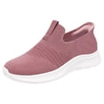 thumbnail image 3 of Mujeres zapatos ortopédicos para caminar con arco de soporte Slip on Sneakers COMIDADES ZAPATORES LIGENES PATROS Cañas de viaje femeninas, 3 of 8