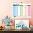 thumbnail image 4 of Calendario de pared de 12" x 16,9", enero de 2024 - junio de 2025, calendario colgante de diseño vertical, encuadernación resistente de doble alambre, 4 of 6