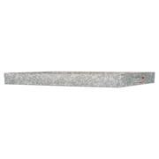 American Atelier, Silver, Polypropylene Cornucopia Rectangular Serving Tray with Handles, 14x19