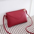 thumbnail image 4 of Eoperou Women Fashion Solid Color Leaf Zipper Shoulder Bag Crossbody Handbag Phone Pouch, 4 of 8