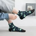 thumbnail image 5 of Bingfone Galaxy With Ufo Design Patterned Men's Women's Casual Cotton Socks, 5 of 5