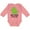 Mauve, variant on Inktastic My Papi Loves Me Grandson Frog Boys Long Sleeve Baby Bodysuit