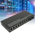 thumbnail image 1 of Interruptor De Medios De Fibra Ethernet, Interruptor De Fibra Ethernet 100-240V Puerto óptico Para Red, 1 of 7