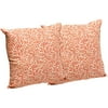 16' Square Outdoor Toss Pillow, Cinnamon