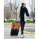 thumbnail image 2 of Bolso de mano TopDesign Puffy para mujer con portavasos y compartimento para portátil, 2 of 8