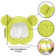 thumbnail image 2 of Sombrero de peluche con forma de oso JOICEE para gatos pequeños, 2 of 8