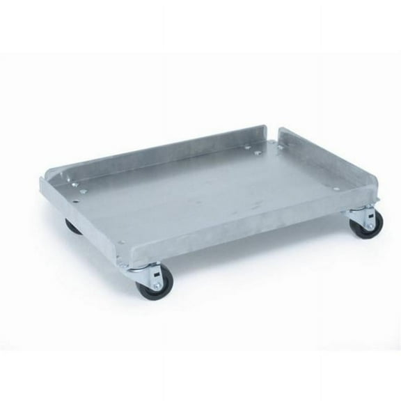 Prairie View D18326 Bun Dough - Pan Aluminum Flat Dollies- 6 x 18 x 26 in.