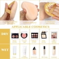 thumbnail image 2 of esponjas de maquillaje reutilizables para aplicar el maquillaje en 3 segundos, ideal para maquillaje húmedo y seco., 2 of 5