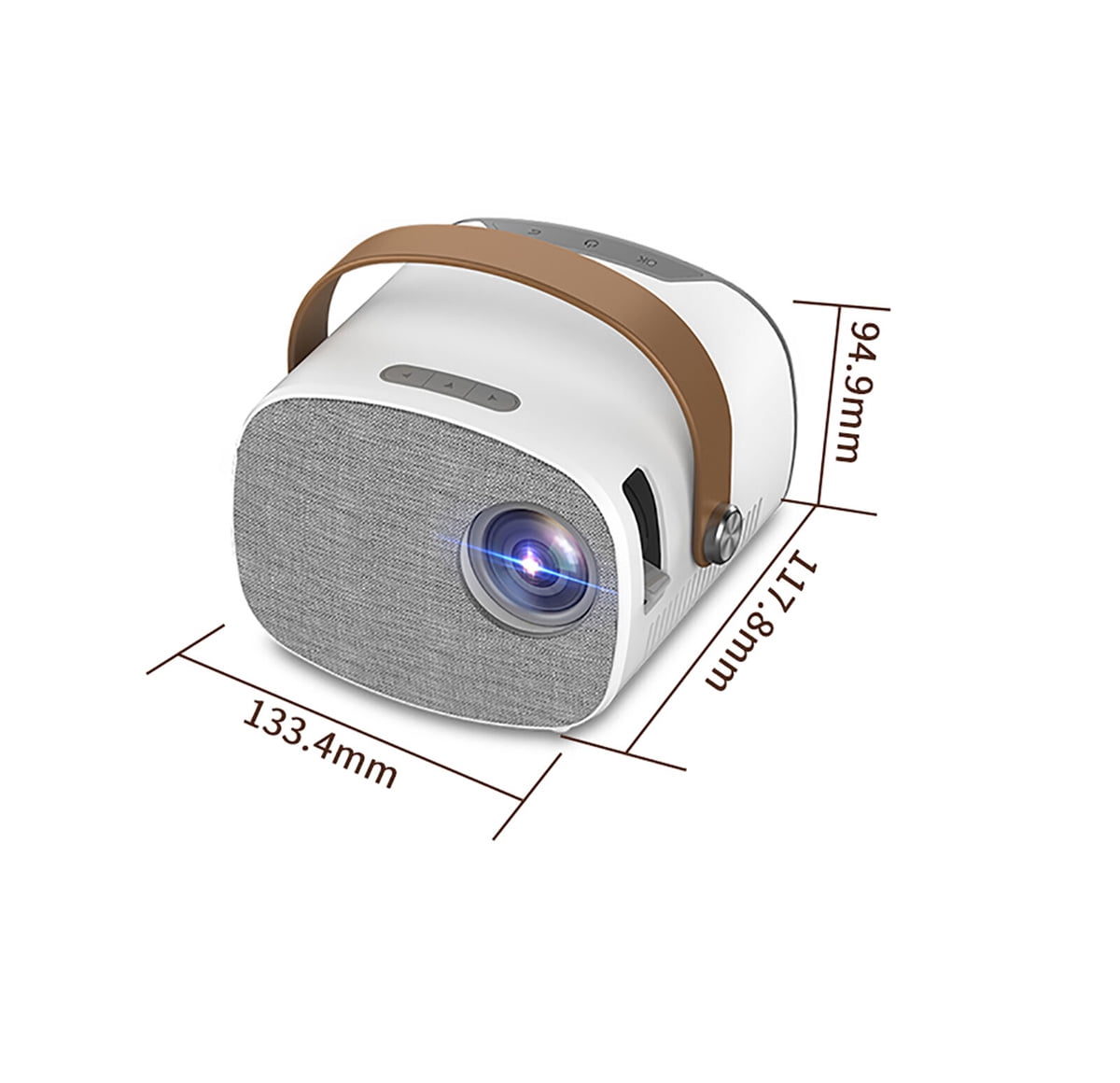 Led Home Mini Projector 4K Home Theater Smart Video Projector 1080P WIFI HD HDMI