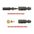 thumbnail image 3 of Pressure Washer Accessory, High-Pressure Hose for Unblocking Pipes, Bayonet Fitting Converter Adapter for Smooth Integration, 3 of 3