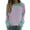 Green, variant on Oalirro Cute Long Sleeve Tops for Women Striped Print Round Neck Cute Tops for Women Fall and Winter Mint Green Shirt