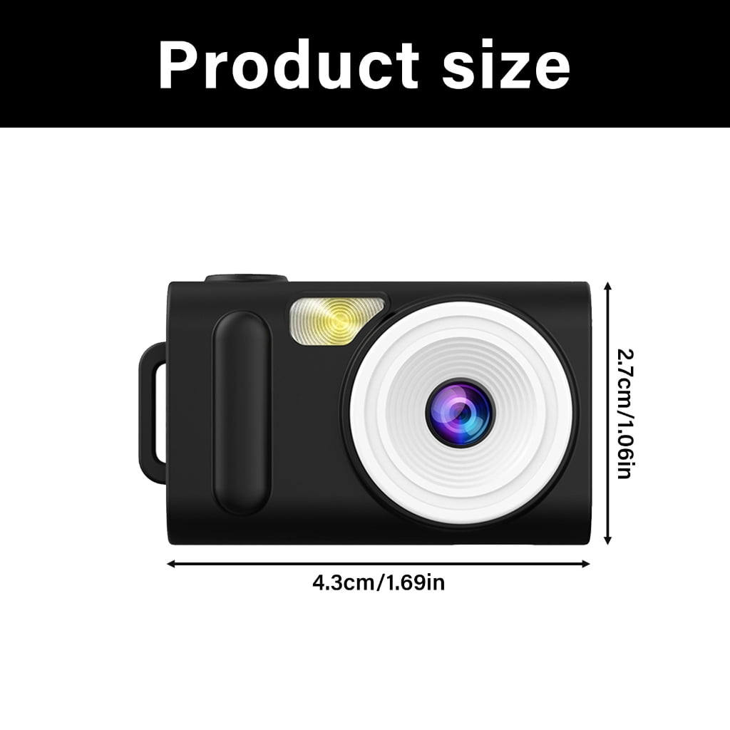 Retro Mini Camera 0.96inch Screen Indoor Home Outdoor 1080P Sports Camera Video