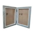 thumbnail image 3 of simhoa Folding Photo Frame Combined Modern Photo Frame for Hallway Desktop Entrance Double Fold, 3 of 8