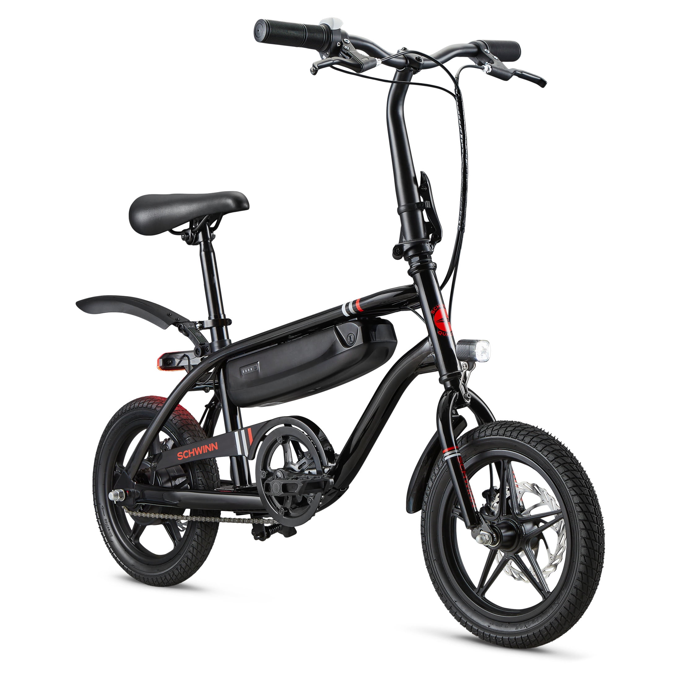 Schwinn Tornado Compact Electric Bike for Teens, 14 Inch Wheels