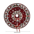 thumbnail image 4 of Xuniizn Christmas Tree Skirt Multicolor Short Plush Tree Skirts for Xmas Decor, Party Festive Merry Christmas Decorations for Home, 47", 4 of 7