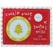 Personalized Milk and Cookies For Santa Placemat