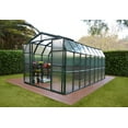 thumbnail image 2 of Palram - Canopia Grand Gardener 8' x 16' Twin-Wall Walk-In Greenhouse - Green - with 3 Roof Vents, 2 of 6
