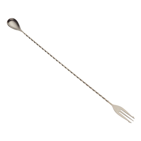Cuchara de bar, horquilla Barfly, 40 cm, acero inoxidable