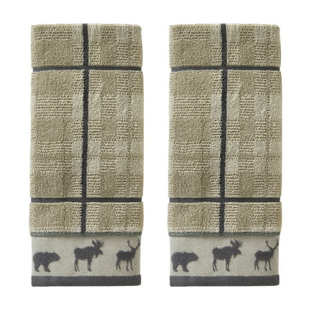 SKL Home Grand Teton Hand Towel (2-Pack) in Taupe