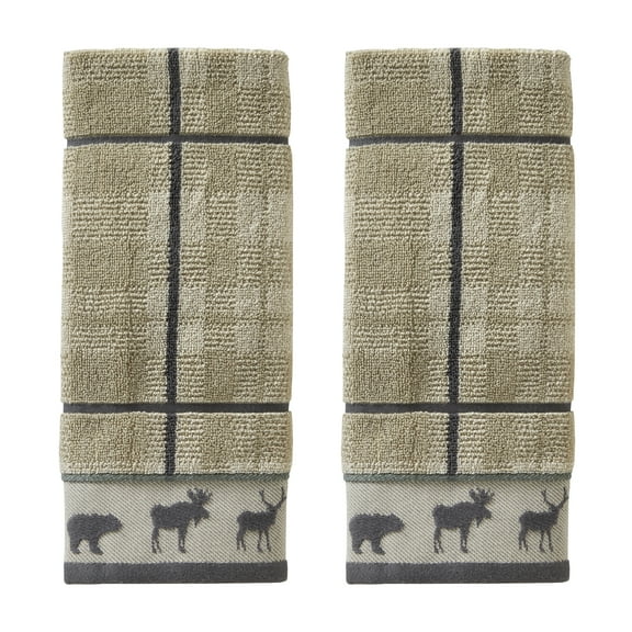 SKL Home Grand Teton Hand Towel (2-Pack) in Taupe