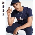 thumbnail image 2 of Polo Ralph Lauren Men's Big Pony Logo Jersey T-Shirt Blue Size Medium, 2 of 5