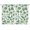 Palm Leaf & E, variant on Hawaiian Hibiscus & Palm Leaf Curtains - 2 Pack 42x63 Inch Tropical Jungle Design, Semi-Sheer Tier Window Panels