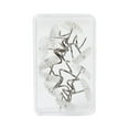 thumbnail image 2 of 10 Pines Giratorios Con Cabezales Transparentes Con Caja De Almacenamiento Para Fundas De Muebles. Sunnimix Alfileres de falda de cama, 2 of 7